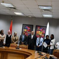 وحدة التدريب بإعلام العاصمة تصمم الهوية البصرية والصوتية لمبادرة «#اعرف_قارتك» بالتعاون مع موقع Zoom Africa وكلية الآداب